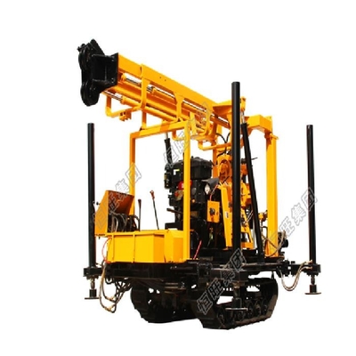 Mobile Flat Water Well Crawler Water Well Borewell Hydraulic Drilling Equipment