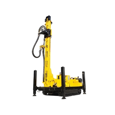 Construction works&amp;#194; &amp;#160; JKS300B crawler mounted water well drilling rig borewell borewell air compressor water well hydraulic drill rig