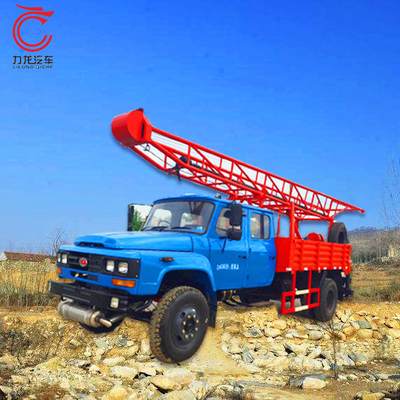 City Construction 300m-600m Borewell Portable Hydraulic Used Drill Rig For Geological Construction Survey In Nigeria